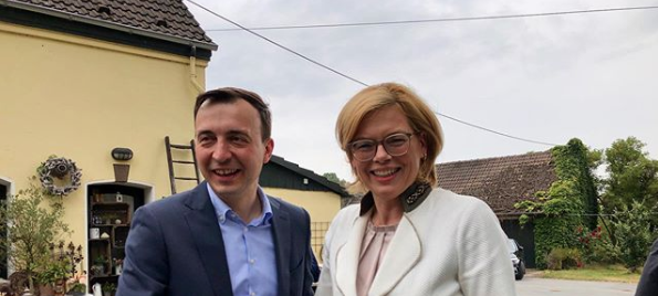 Bundeslandwirtschaftsministerin Julia Klöckner zu Besuch