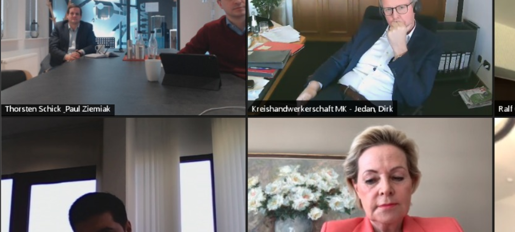 Heimische Bundestagsabgeordnete beraten über Corona-Krise