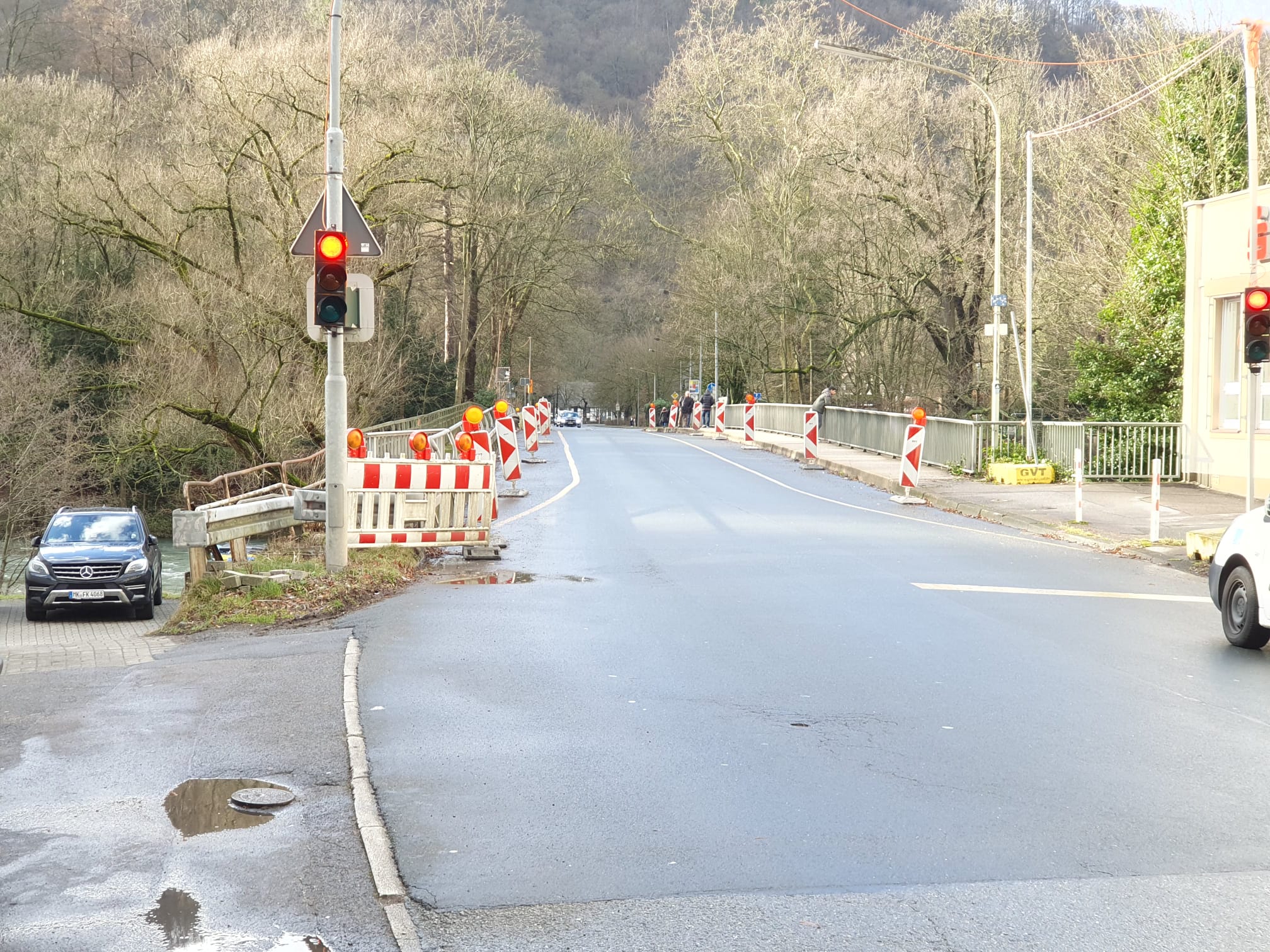 Die B236-Brücke in Nachrodt-Wiblingwerde.