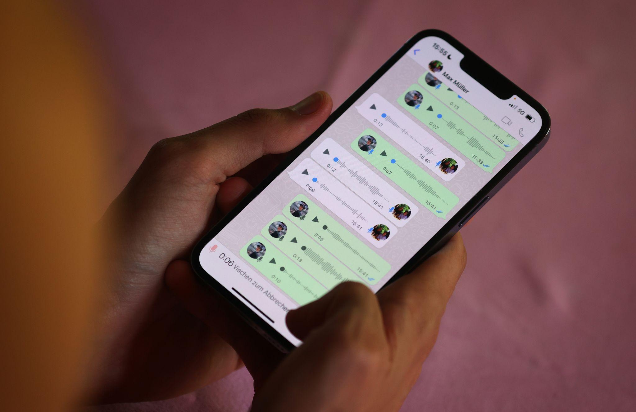 WhatsApp Sprachnachrichten