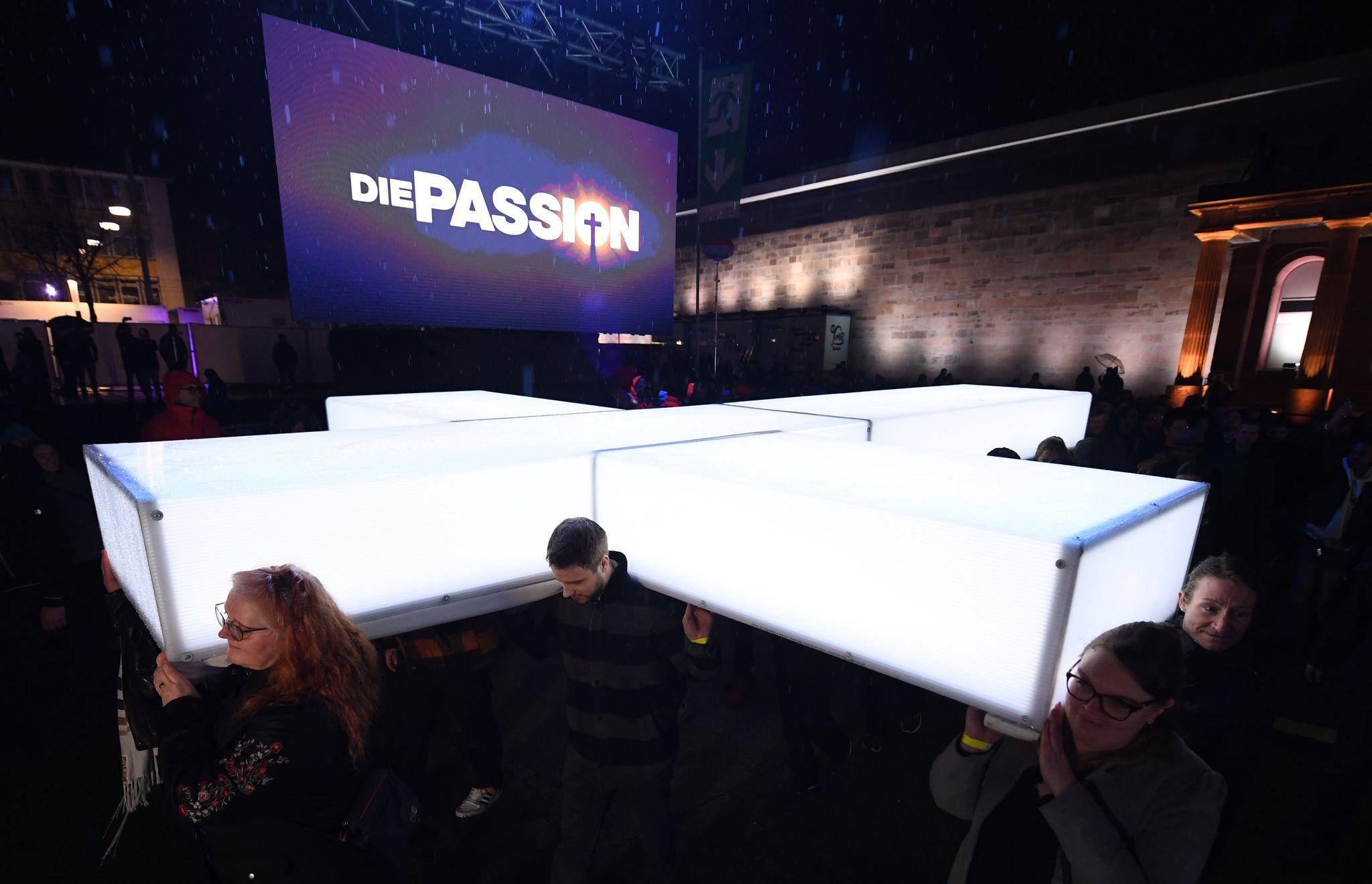 RTL Musik-Spektakel «Die Passion» 2024 in Kassel
