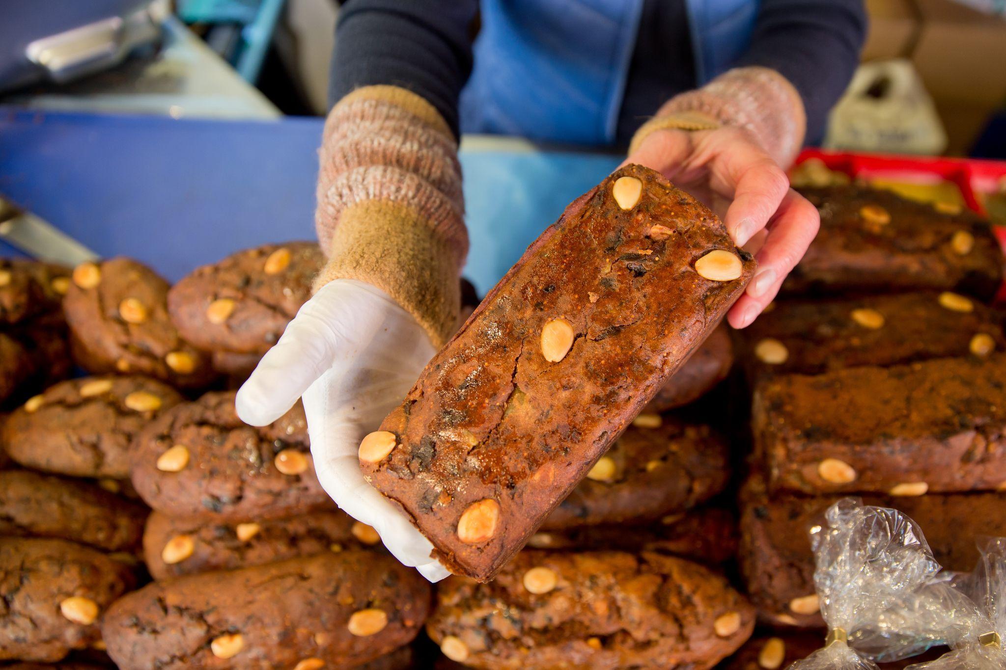 Verkauf von Früchtebrot